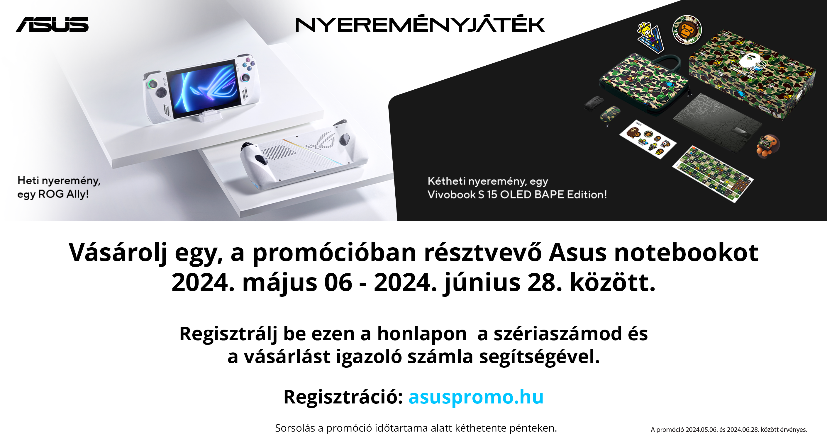 Asus notebook nyereményjáték