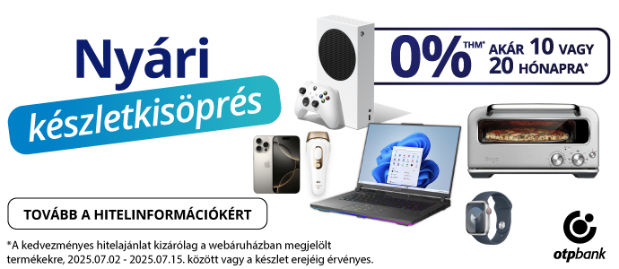 Nyári készletkisöprés