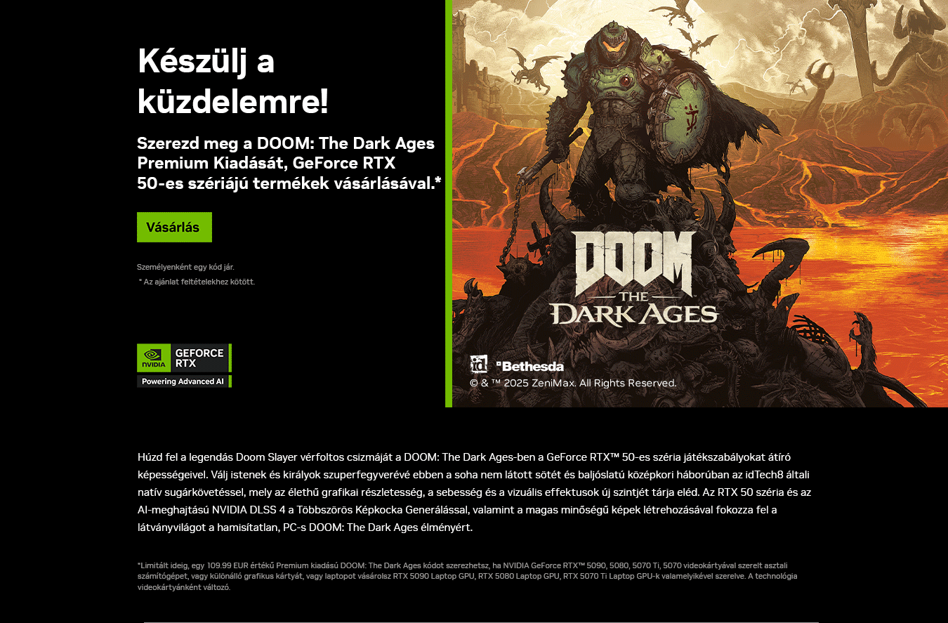 Nvidia RTX50 Doom bundle