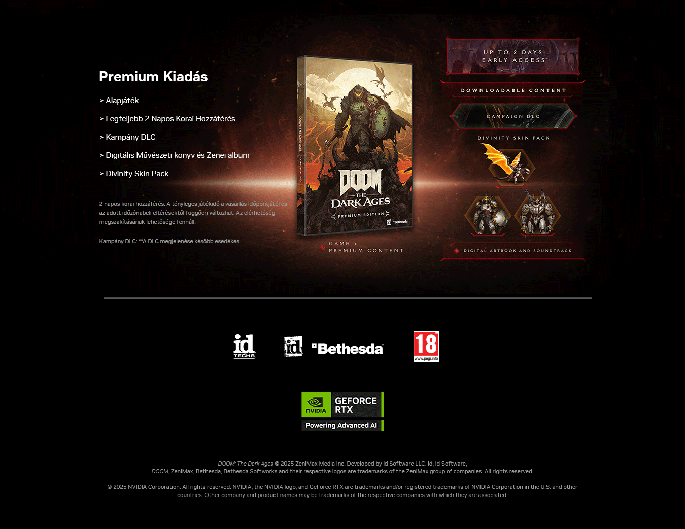 Nvidia RTX50 Doom bundle