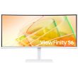 Samsung ViewFinity S6 S65TC 34" UWQHD VA 100Hz ívelt monitor (LS34C650TAUXEN) fehér