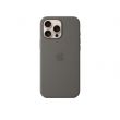 Apple iPhone 16 Pro Max Accessory (MYYV3ZM/A) Silicone Case with MagSafe - Stone Gray