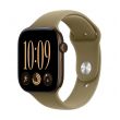 Apple Watch Series 12 GPS 46mm Dark Bronze Aluminium Case with Olive Sport Band - M/L (MJEU4MP/A)