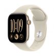 Apple Watch Series 12 GPS + Cellular 42mm Light Gold Aluminium Case with Sand Sport Band - S/M (MJG24MP/A)