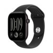 Apple Watch Series 12 GPS + Cellular 46mm Black Aluminium Case with Black Sport Band - M/L (MJG94MP/A)
