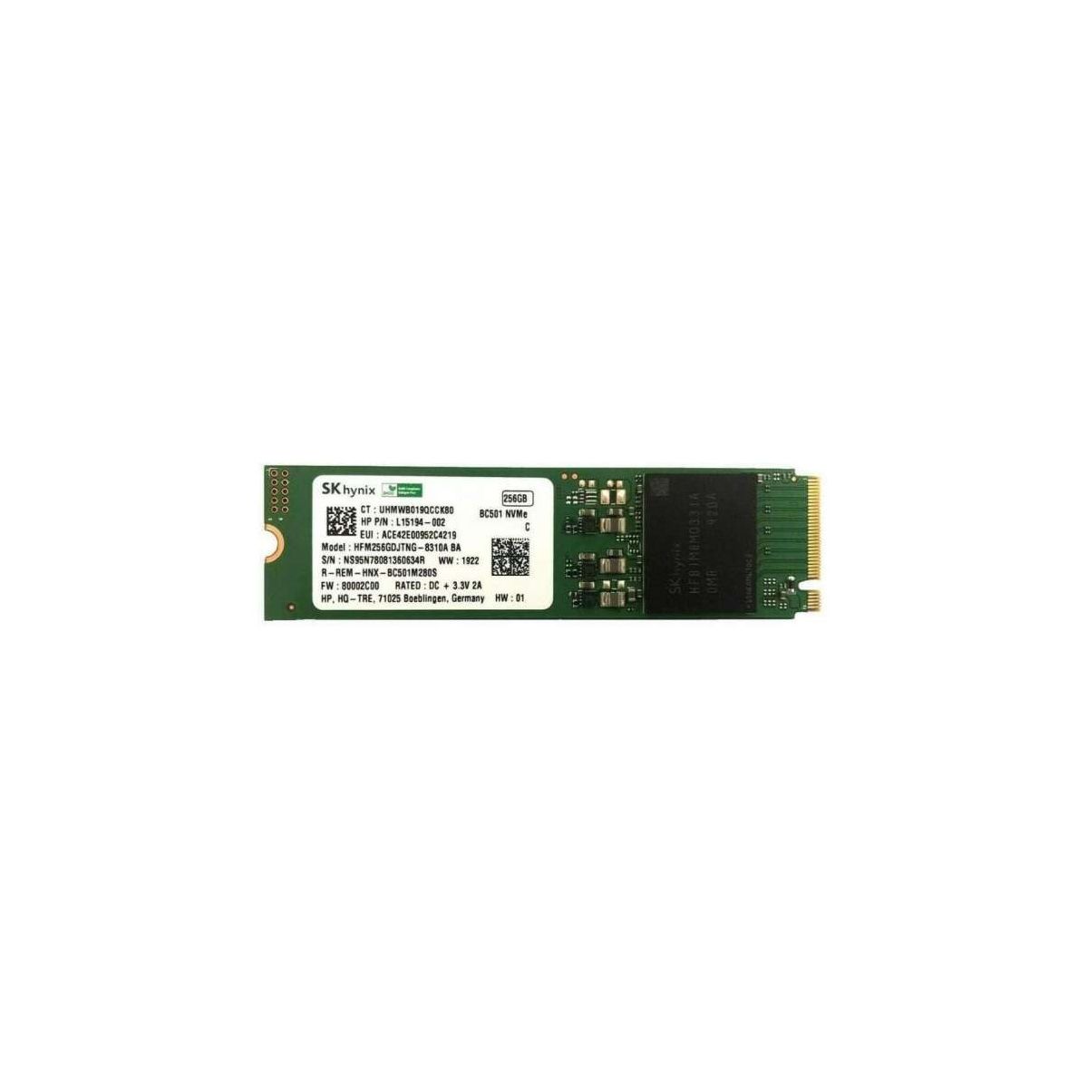 Kifutott - HP SK Hynix 256GB M.2 NVMe PCIe SSD (HFM256GDJTNG-8310A ...