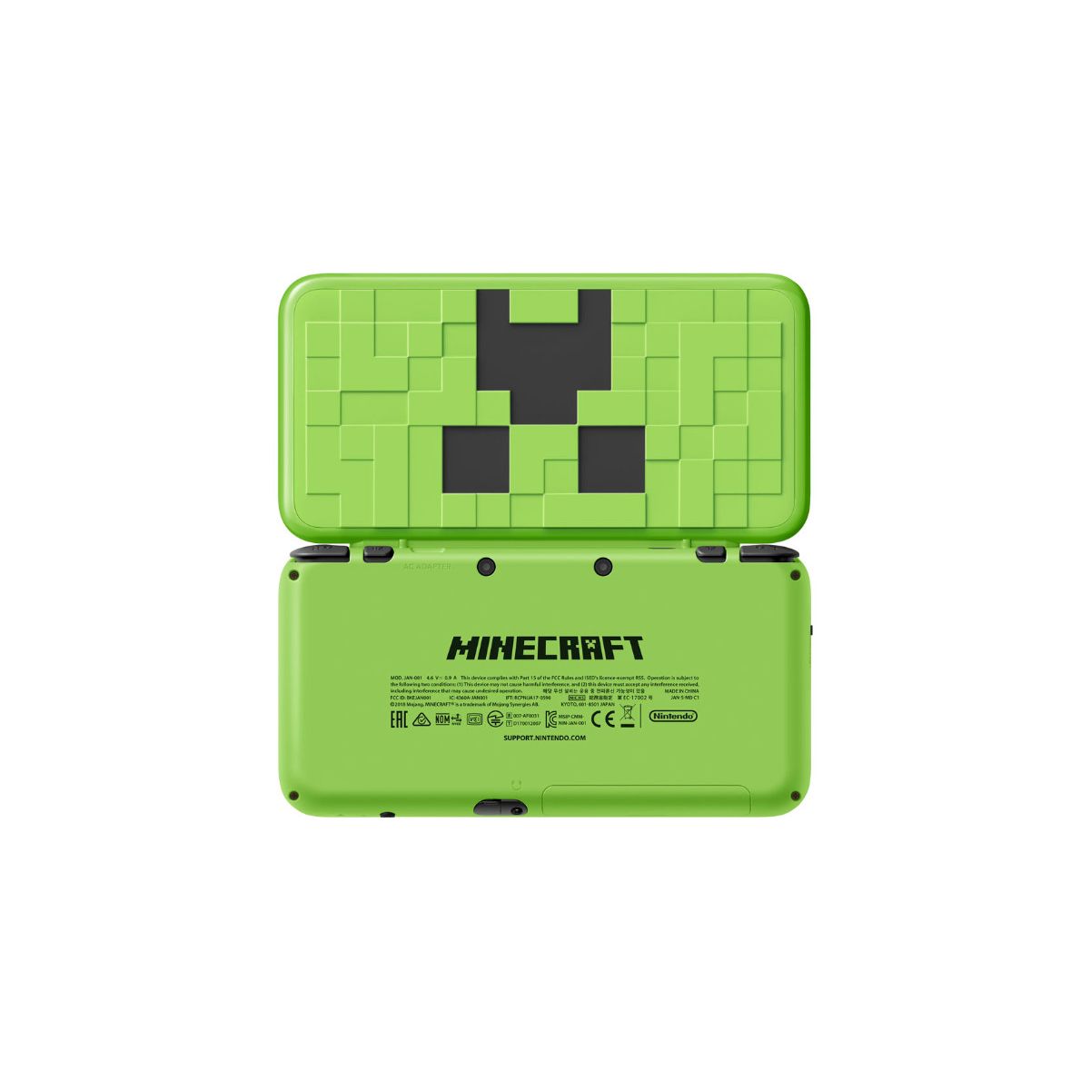Kifutott - New Nintendo 2DS XL Konzol Minecraft Creeper Edition Konzol ...