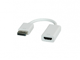 ROLINE DisplayPort -> HDMI átalakító (12.03.3134-10) fehér