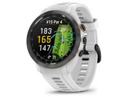 Garmin Approach S70 (42mm) Black Ceramic White band (010-02746-10)