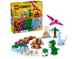 LEGO Classic Kreatív dinoszauruszok, fantáziadús játékmodellek (11041)