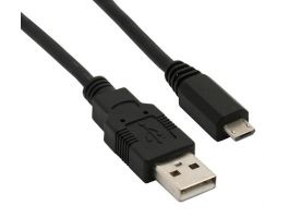 Roline USB A - USB micro B Összekötő kábel 1.8m