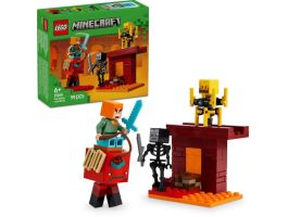 LEGO Minecraft Csata az alvilági lávatónál gamerjáték gyerekeknek (21266)