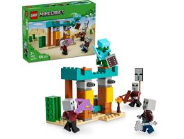 LEGO Minecraft Illagerek őrjárata a sivatagban, gamerszett gyerekeknek (21267)
