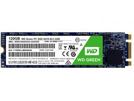 WESTERN DIGITAL M.2 SATA Green SSD (WDS120G1G0B) 120GB