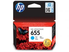 HP 655 CZ110AE Ink Advantage patron ciánkék