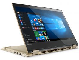 Lenovo Yoga 520-14IKB (80X800B2HV) Pezsgőarany