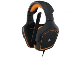 Logitech G231 Prodigy Gamer Headset (981-000627) Fekete/narancs