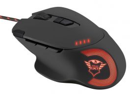 TRUST GXT 162 Gamer Egér (21186) Fekete
