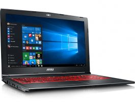 MSI GV62VR (GV62VR 7RF-1252HUR) Fekete
