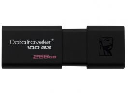 KINGSTON DT100 G3 256GB USB3.0 Pendrive (DT100G3/256GB) fekete