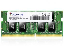 ADATA 8GB DDR4 2666Mhz (AD4S266638G19-S) Notebook memória