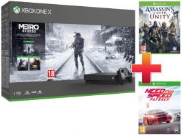 Xbox One X 1TB Metro Saga csomag