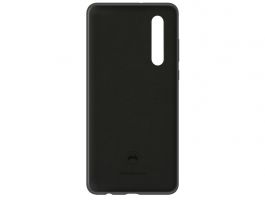 Huawei P30 gyári mágneses szilikon tok (51992844) fekete