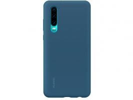 Huawei P30 gyári mágneses szilikon tok (51992850) sötétkék