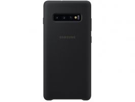 Samsung Galaxy S10+ szilikon védőtok Fekete
