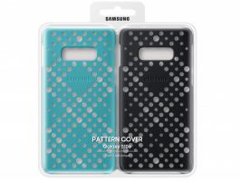 Samsung Galaxy S10e Pattern cover Fekete/Zöld