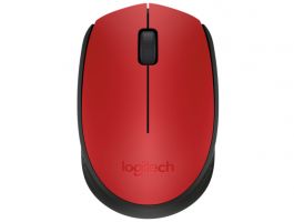 LOGITECH M171 vezeték nélküli egér (910-004641) Piros