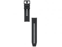 Huawei Watch GT 2 Fluoroelastomer Szíj 20mm (55031977) Fekete