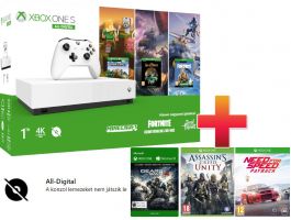 Xbox One S 1TB All-Digital Edition Családi Csomag (6 játékkal)