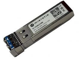 MIKROTIK SFP modul - S+31DLC10D - 10G, 1310nm, Dual LC connector, 10km, SFP+, SM (S+31DLC10D)