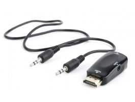 Gembird HDMI-A (M)-VGA (F) és Audio Adapter (A-HDMI-VGA-02)