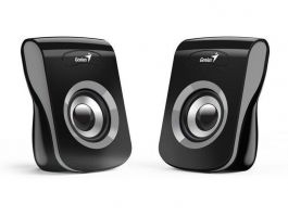 Genius SP-Q180 USB hangszóró fekete-szürke