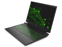 HP Pavilion Gaming 16-a0002nh (1X2J1EA) Éjfekete/Fanyarzöld