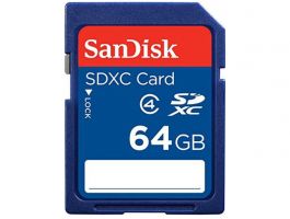 Sandisk CL4 64 GB SDXC Memóriakártya (SDSDB-064G-B35)