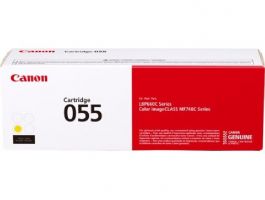 CANON toner CRG-055, sárga, 2,1k (3013C002)