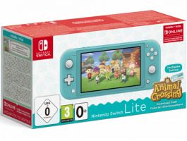 Nintendo Switch Lite Konzol Türkiz + Animal Crossing: New Horizons + Nintendo Switch Online Előfizetés 3 hónap