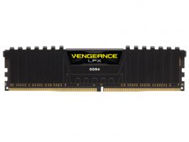 Corsair Vengeance LPX DDR4, 3000MHz 8GB (1 x 8GB) memória (CMK8GX4M1D3000C16) Fekete