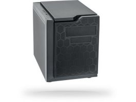CHIEFTEC Gamer CI-01B Cube mATX PC Ház, Fekete (CI01BOP)