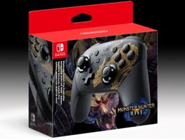 Nintendo Switch Pro Kontroller Monster Hunter Rise Edition