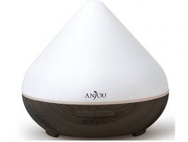 Anjou AJ-AD001 Aromaterápiás Párologtató (20-01000-161) Sötétbarna