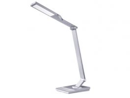 TaoTronics TT-DL063 LED Asztali Lámpa USB töltő Porttal (78-01000-224) Ezüst/Szürke