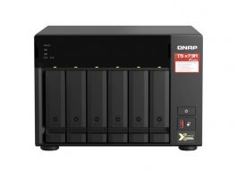 QNAP AMD R-Series RX-421ND 6-fiókos NAS (TS-673A-8G)