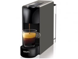 Nespresso-Krups XN110B10 Essenza Mini kapszulás kávéfőző, szürke