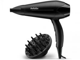 BaByliss D563DE Power Dry hajszárító diffúzorral