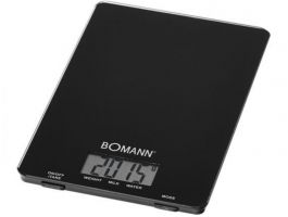 Bomann KW 1515 CB konyhai mérleg, fekete