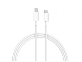 Xiaomi Mi USB-C - Lightning kábel, 1m (BHR4421GL) Fehér